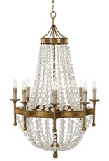 Regina Andrew Design Frosted Crystal Bead Chandelier