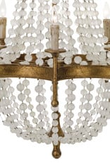 Regina Andrew Design Frosted Crystal Bead Chandelier