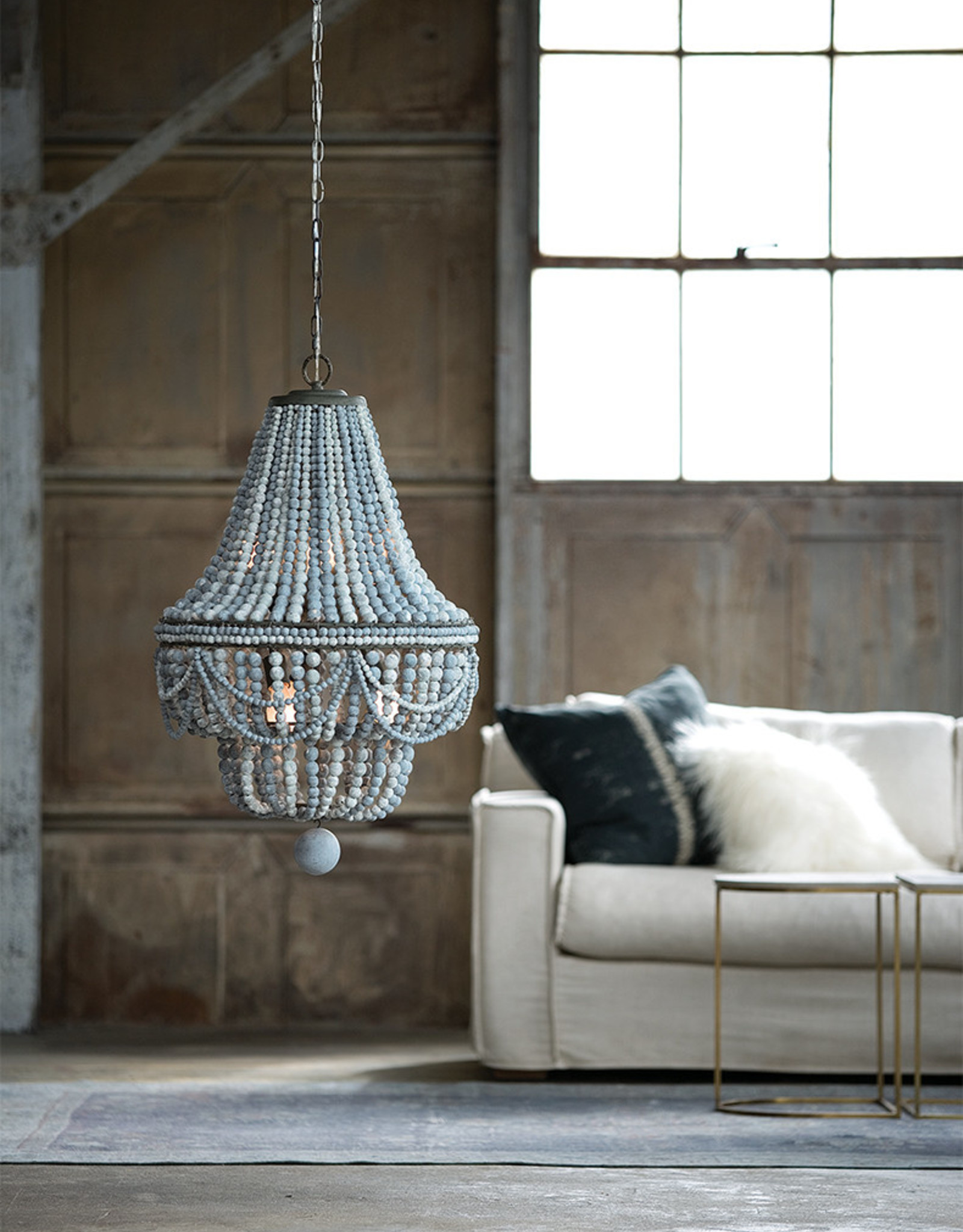 Regina Andrew Design Malibu Chandelier (Weathered Blue)