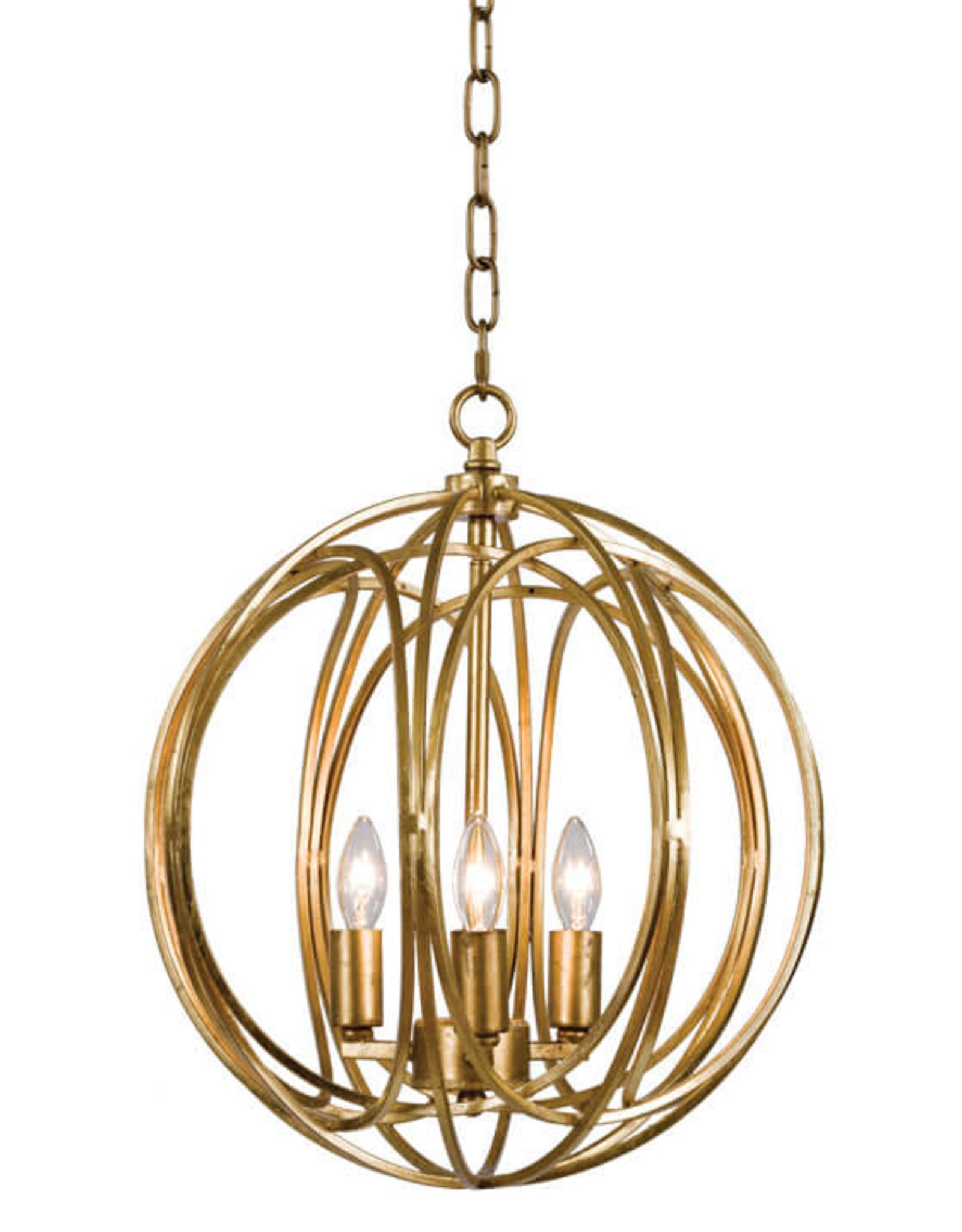 Regina Andrew Design Ofelia Pendant Medium (Gold Leaf)