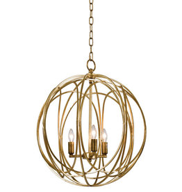 Regina Andrew Design Ofelia Pendant Large (Gold Leaf)