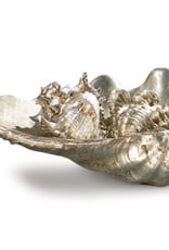 Regina Andrew Design Clam Shell Medium W/Small Shells (Silver)