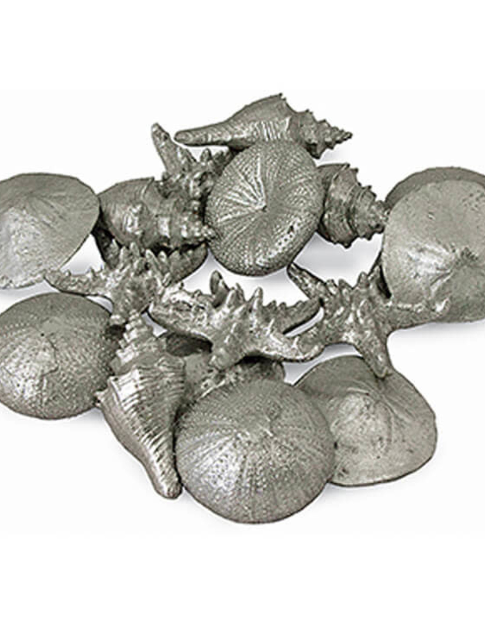 Regina Andrew Design Assorted Mini Seashells Set of 12 (Silver)