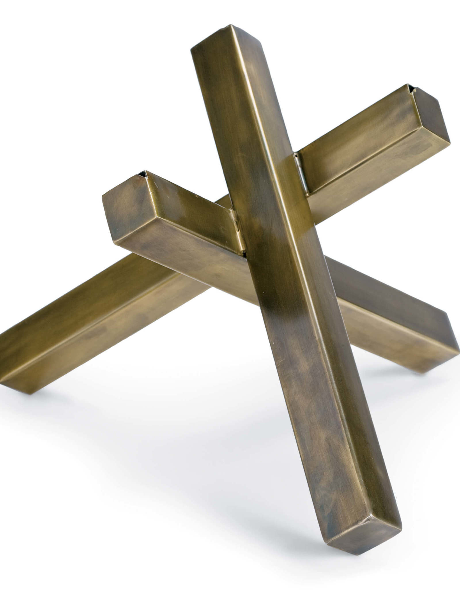 Regina Andrew Design Intersecting Sculpture (Brass)