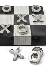 Regina Andrew Design Tic Tac Toe Flat Board With Nickel Pieces