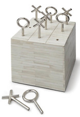 Regina Andrew Design Tic Tac Toe Block (White Bone)