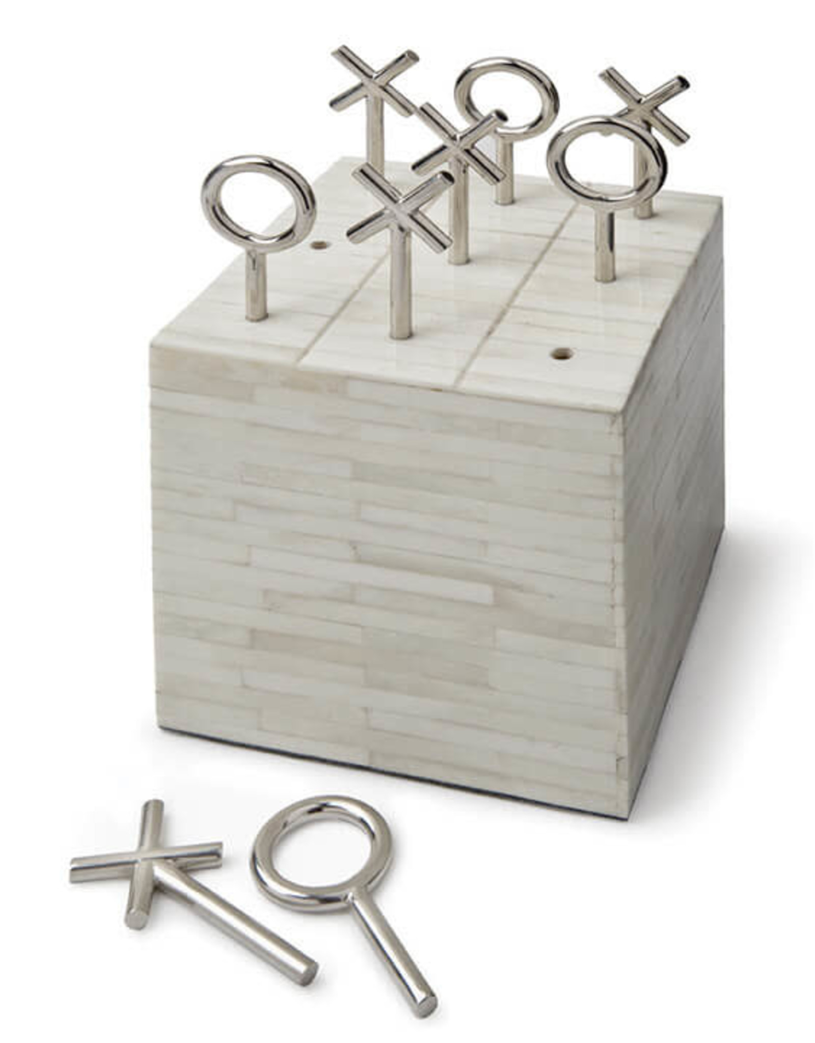 Regina Andrew Design Tic Tac Toe Block (White Bone)