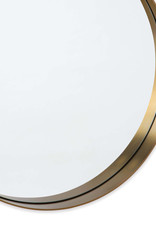 Regina Andrew Design Gunner Mirror Round (Natural Brass)
