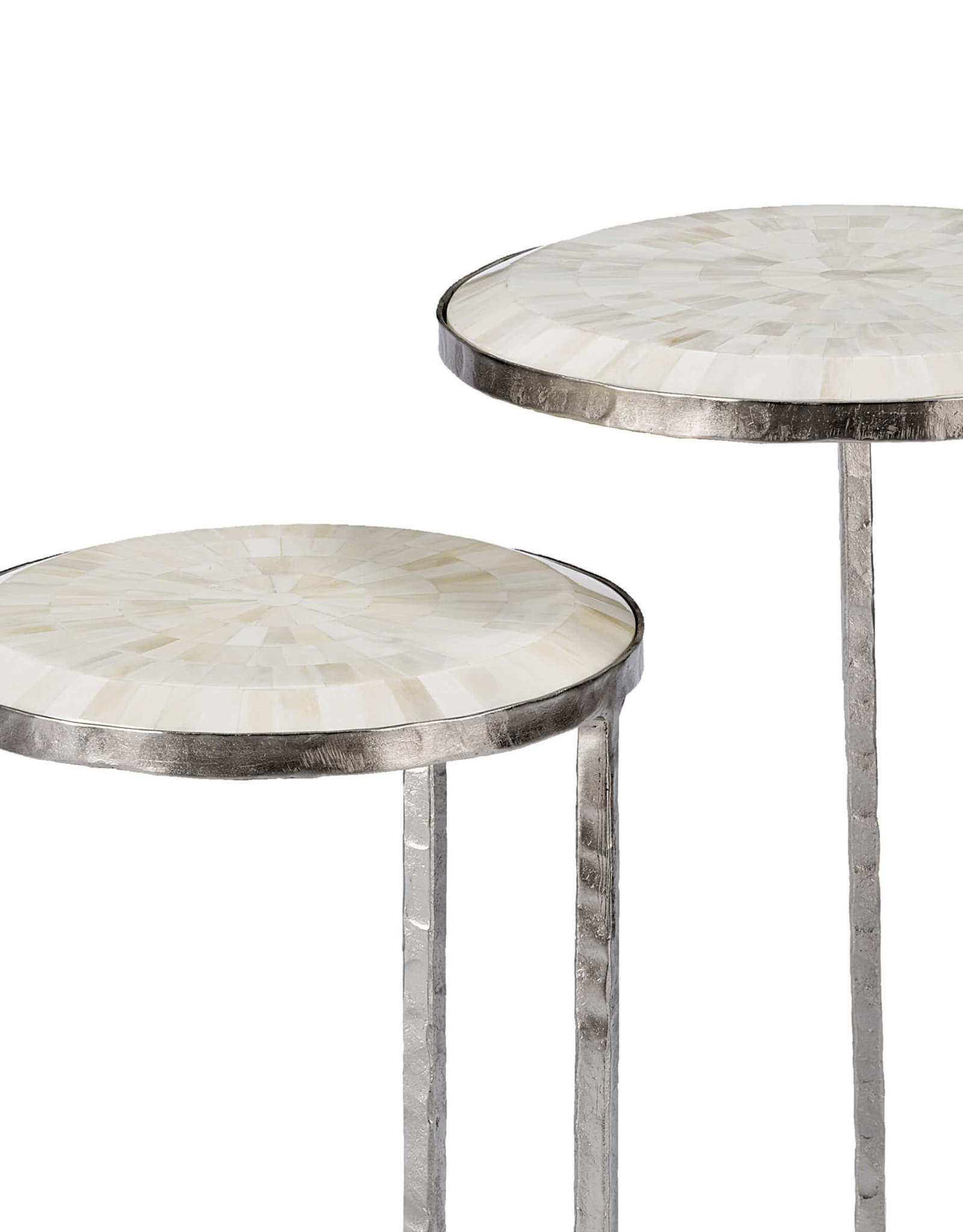 Regina Andrew Design Bone Veneer Nesting Tables