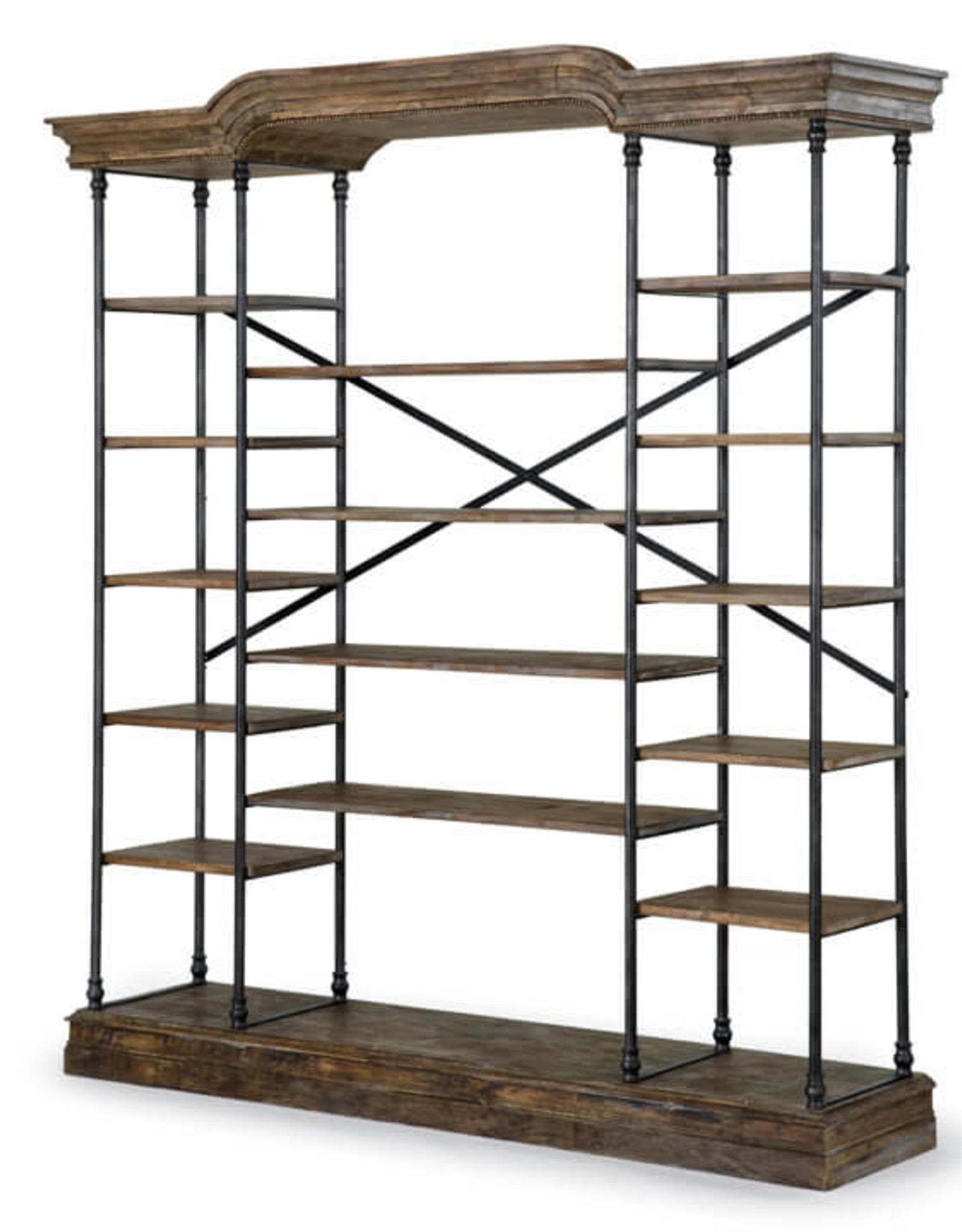 Regina Andrew Design Chateau Etagere Large Blackened Iron Urbane Home And Lifestyle