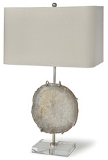 Regina Andrew Design Exhibit Table Lamp (Nickel and Natural Agate)