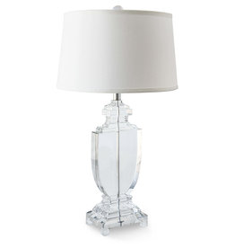 Regina Andrew Design Crystal Flat Urn Table Lamp