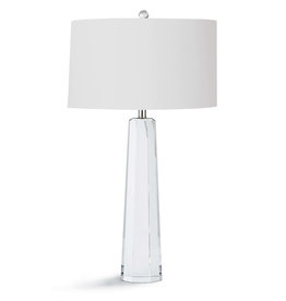 Regina Andrew Design Tapered Hex Crystal Table Lamp