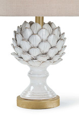 Regina Andrew Design Leafy Artichoke Ceramic Table Lamp (Off White)