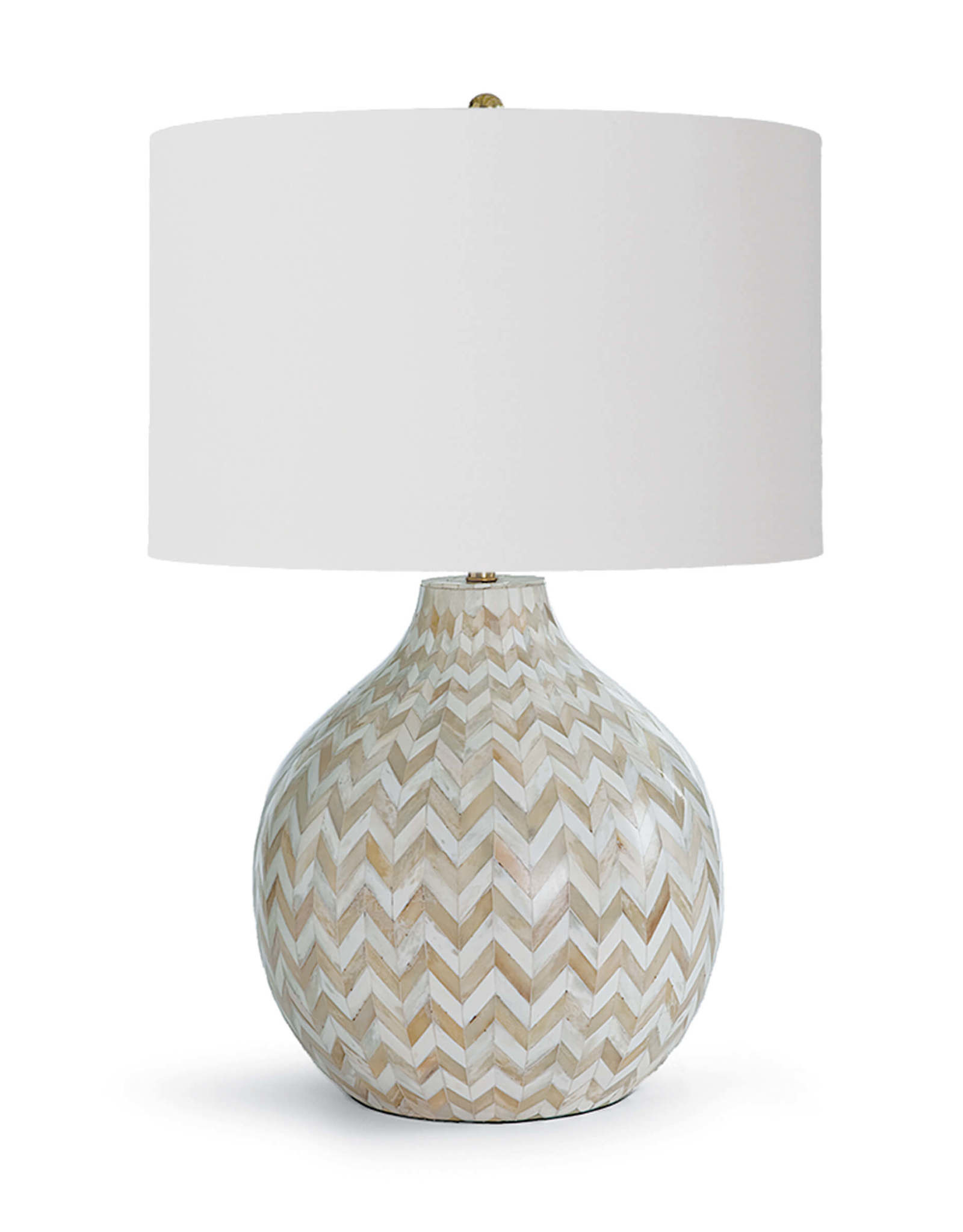 Regina Andrew Design Chevron Bone Table Lamp (Natural)