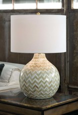 Regina Andrew Design Chevron Bone Table Lamp (Natural)