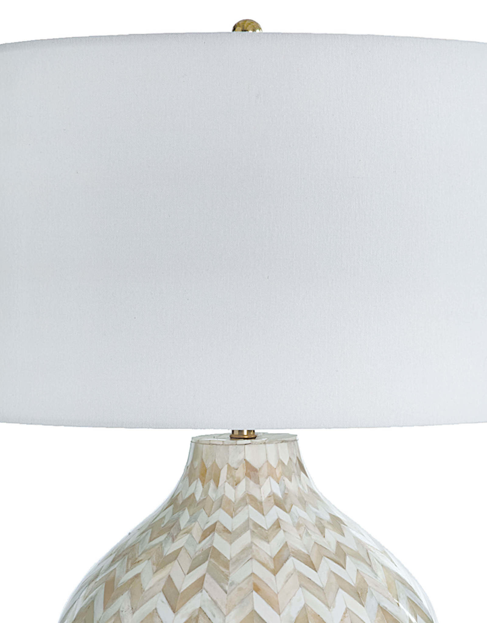 Regina Andrew Design Chevron Bone Table Lamp (Natural)