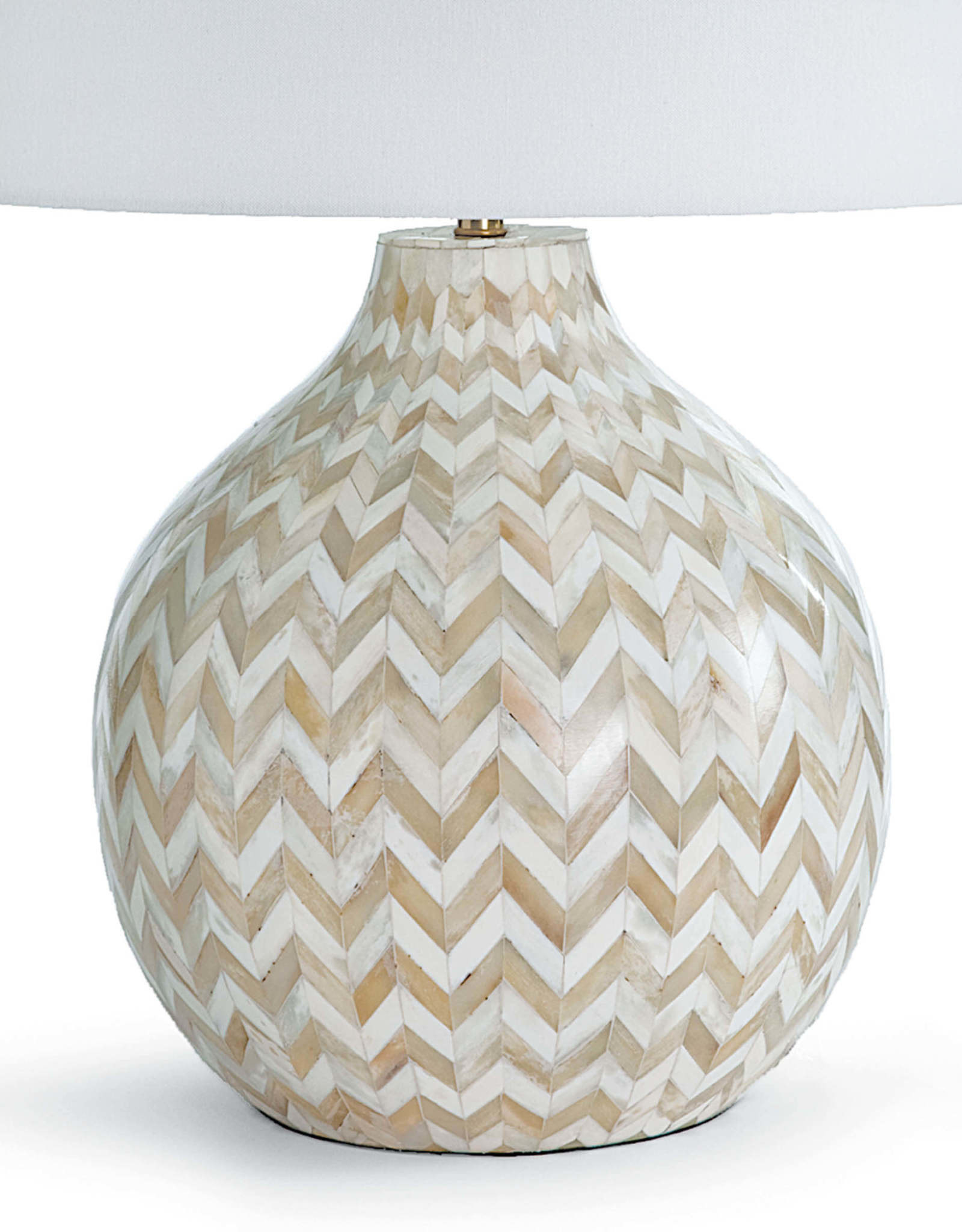 Regina Andrew Design Chevron Bone Table Lamp (Natural)