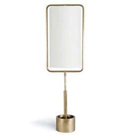 Regina Andrew Design Geo Rectangle Table Lamp (Natural Brass)