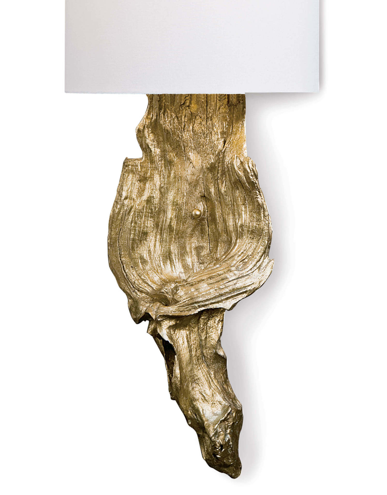 Regina Andrew Design Driftwood Sconce (Antique Gold Leaf)