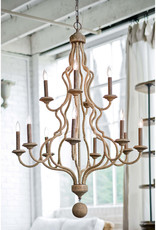 Coastal Living Jute Chandelier