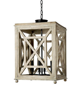 Regina Andrew Design Wood Lattice Lantern