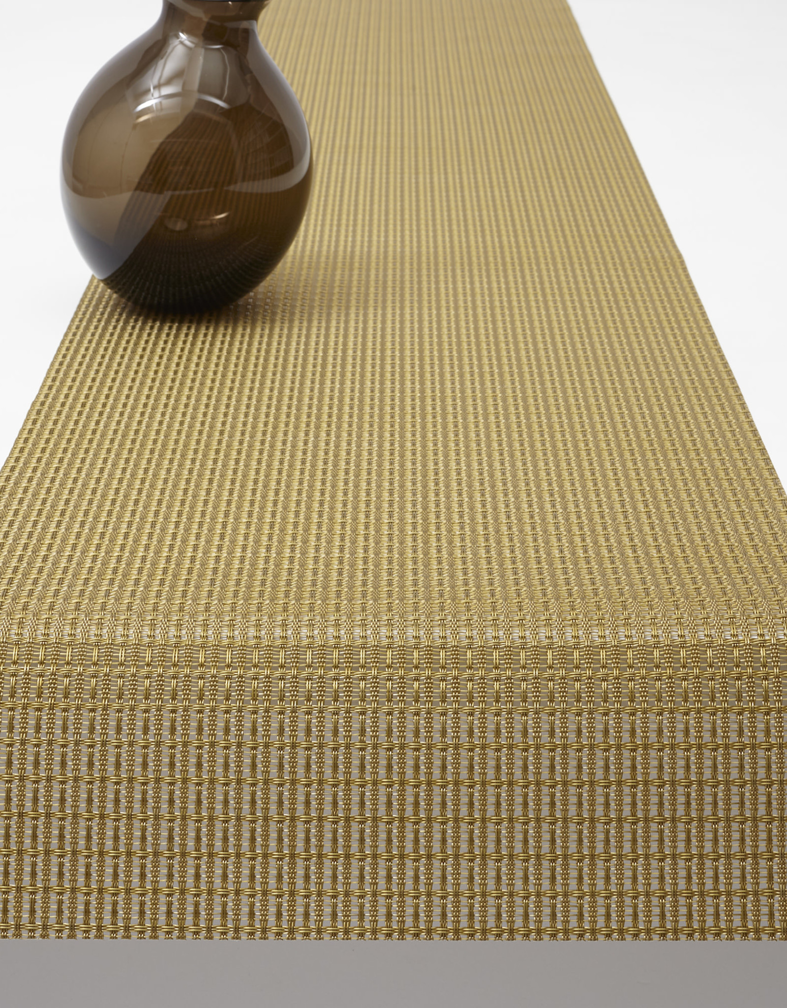 Chilewich Trellis Table Runner 14x72, GOLD