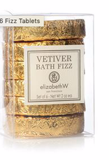 Elizabeth W Vetiver Bath Fizz, Set of 6