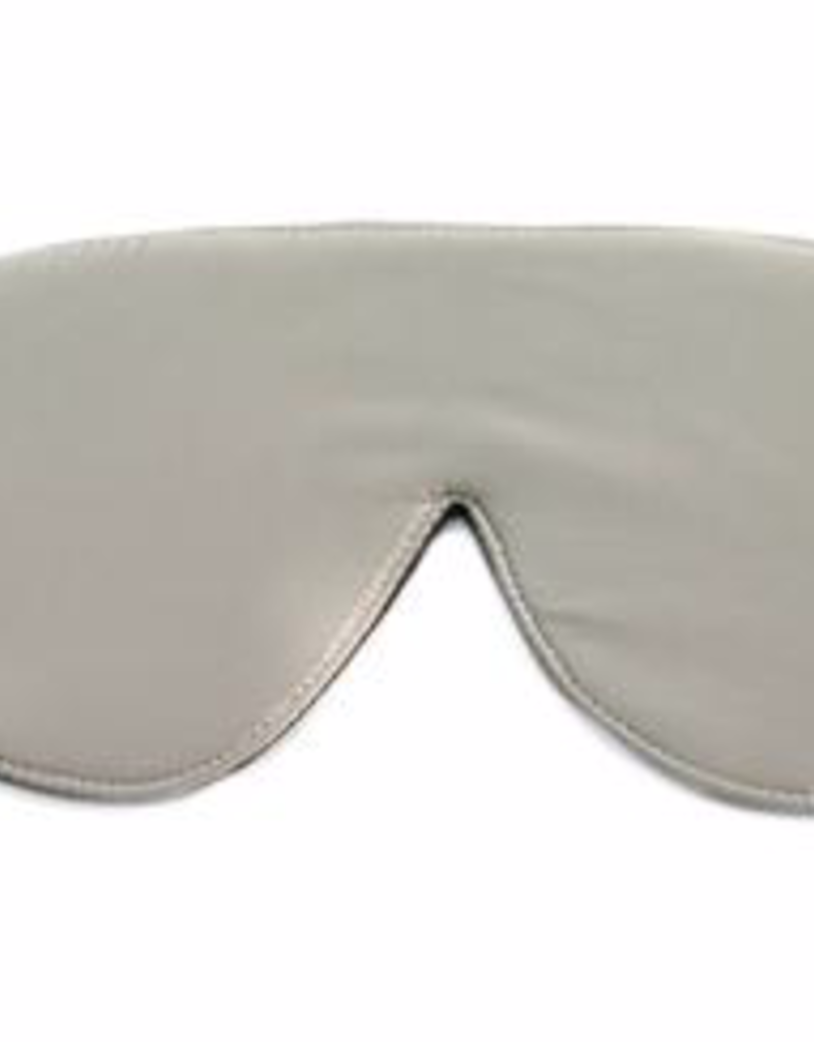 Elizabeth W Sleep Mask, Silver Silk