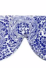 Elizabeth W Sleep Mask, Venetian Blue Silk