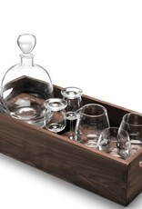 Islay Whiskey Connoisseur Set & Walnut Tray