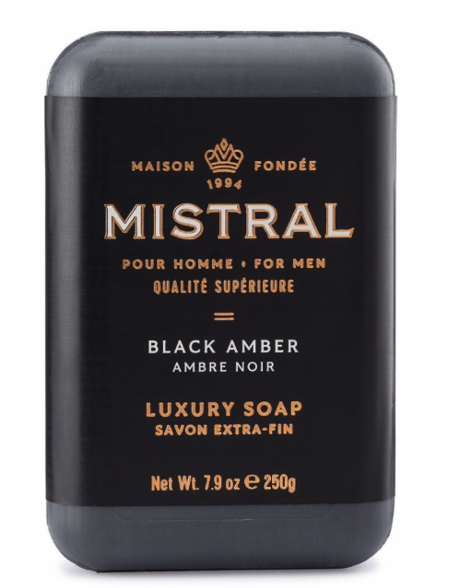 Black Amber Bar Soap