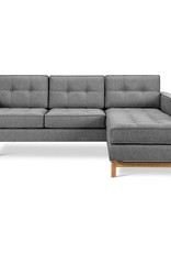 Gus* Modern Jane 2 LOFT Bi-Sectional, Natural Ash Base