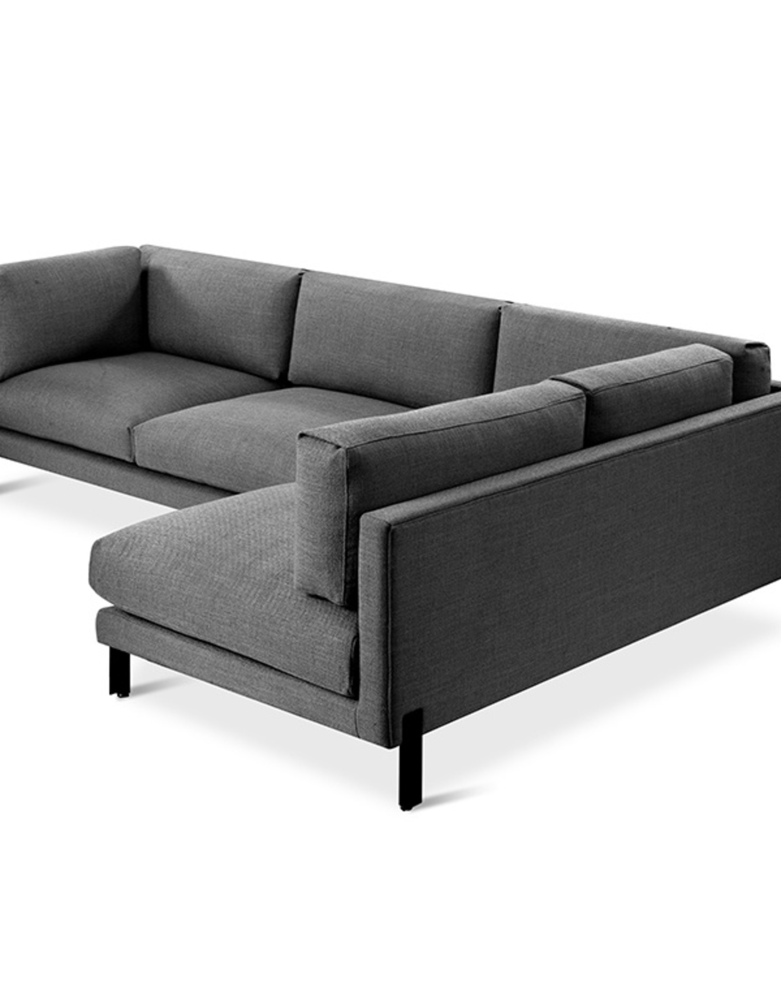 Gus* Modern Silverlake Sectional, Right-facing