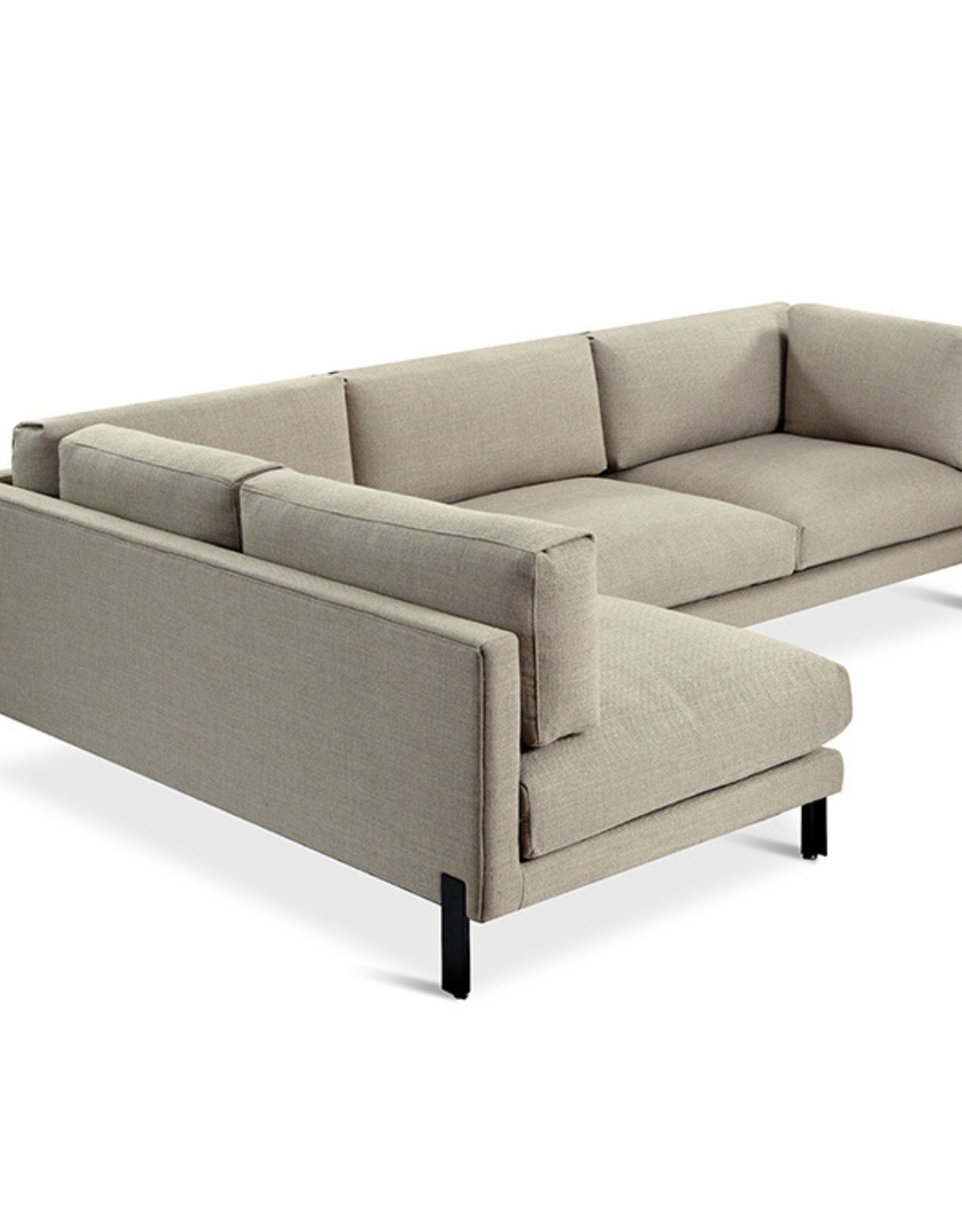 Gus* Modern Silverlake Sectional, Left-facing