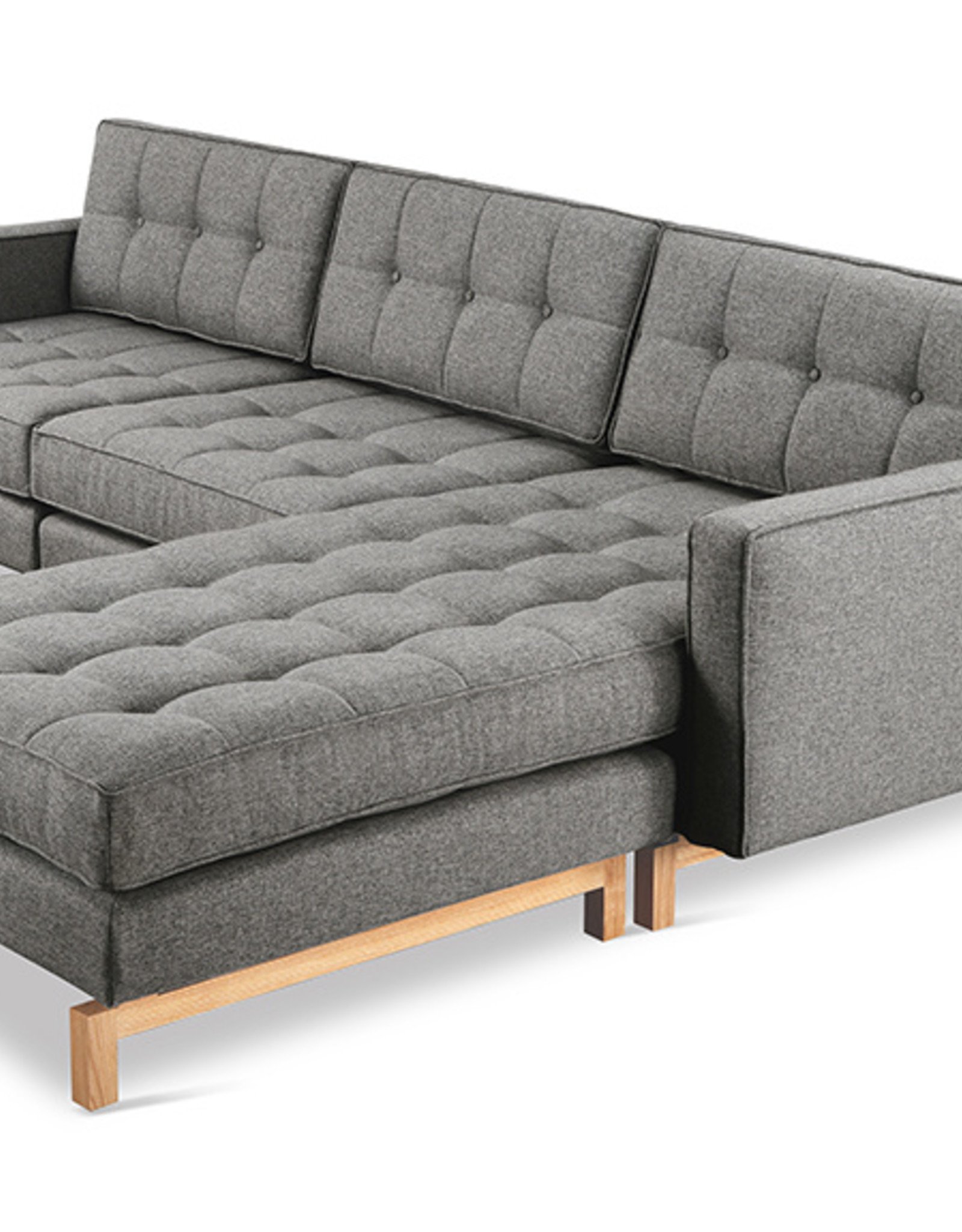 Gus* Modern Jane 2 Bi-Sectional, Natural Ash Base