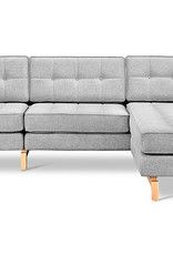 Gus* Modern Jane 2 Bi-Sectional, Natural Ash Base