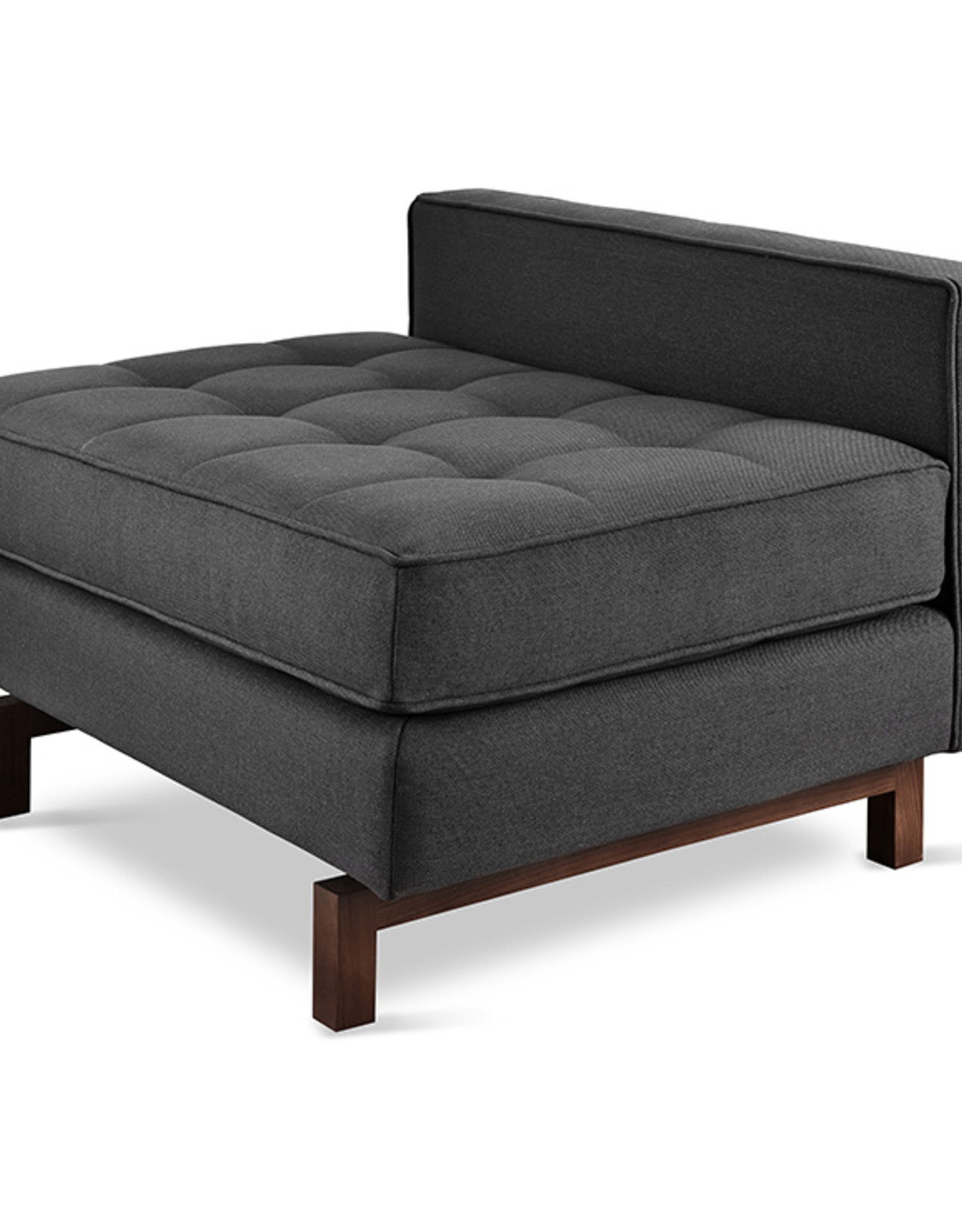 Gus* Modern Jane 2 Lounge, Walnut Base