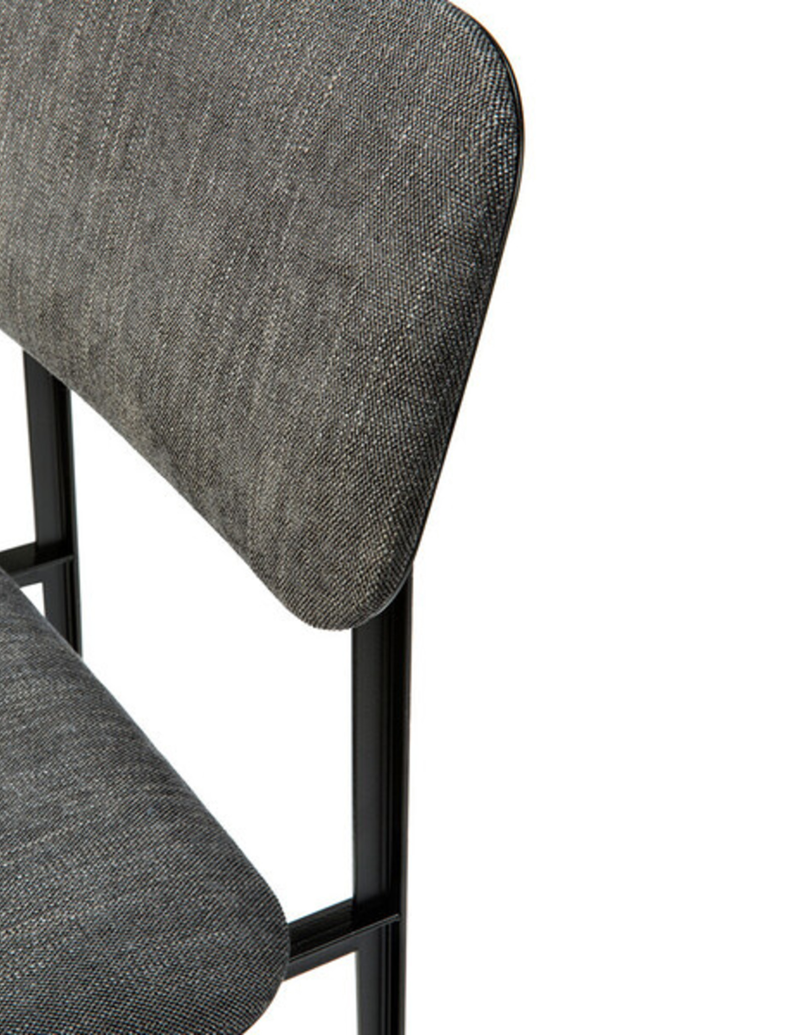 DC dining chair - dark grey