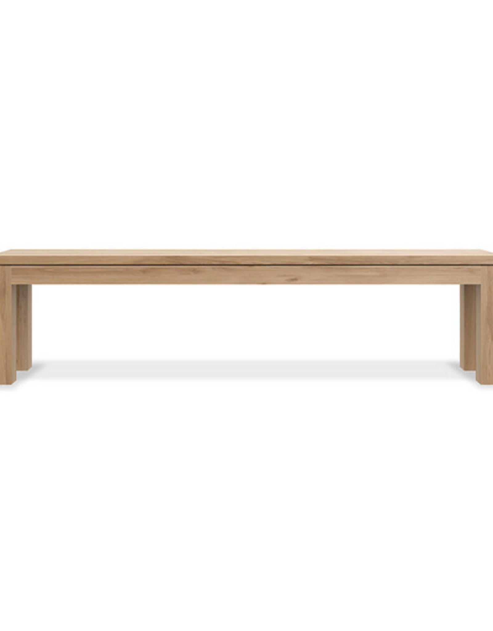 Oak Straight Bench