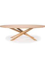 Oak Mikado Coffee Table - Oval