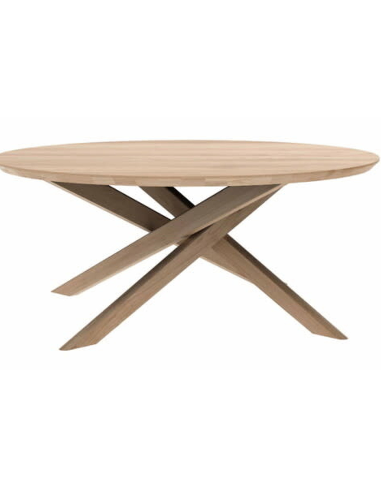 Oak Mikado coffee table - round