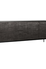 Teak Grooves Sideboard 4 Doors