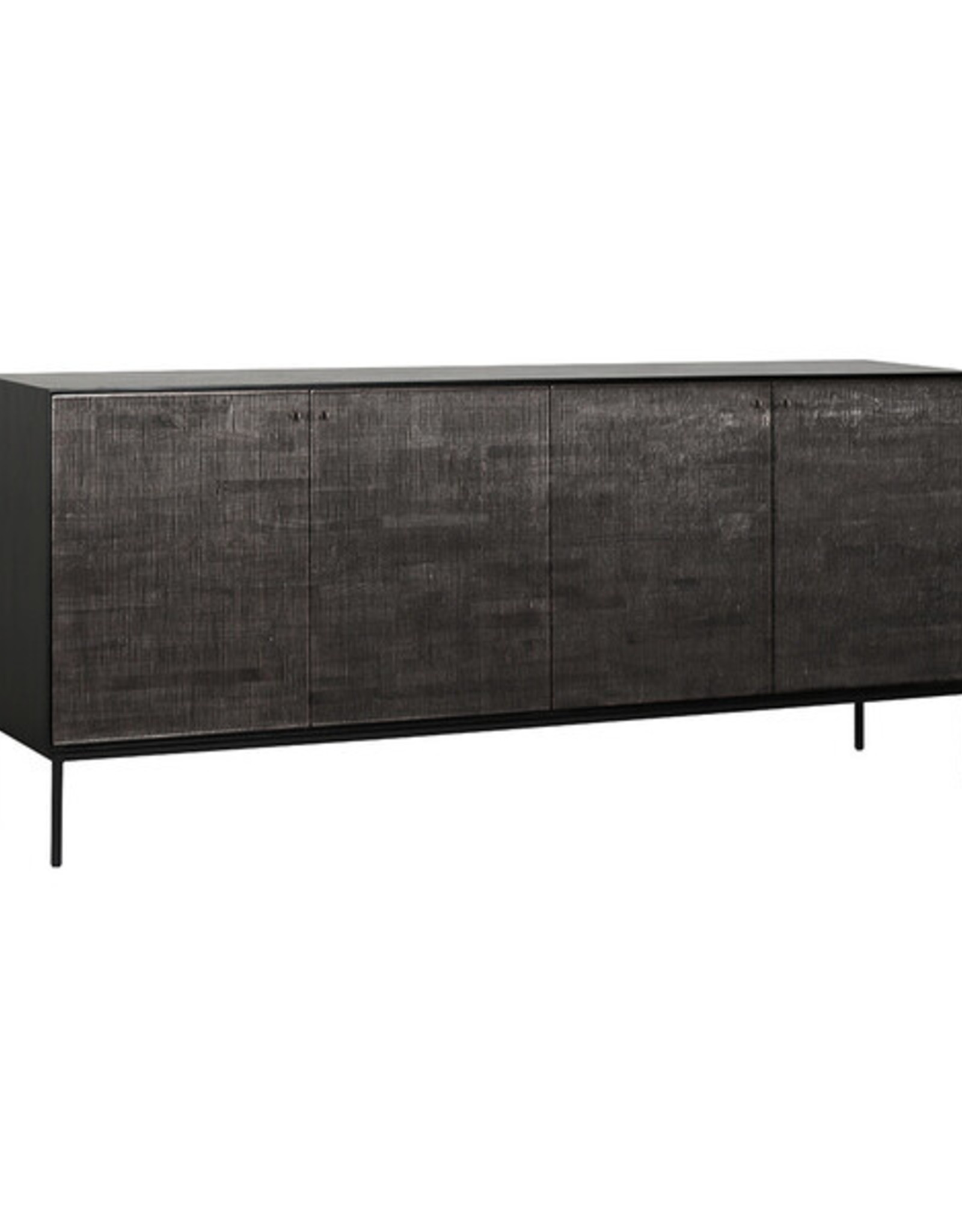 Teak Grooves Sideboard 4 Doors