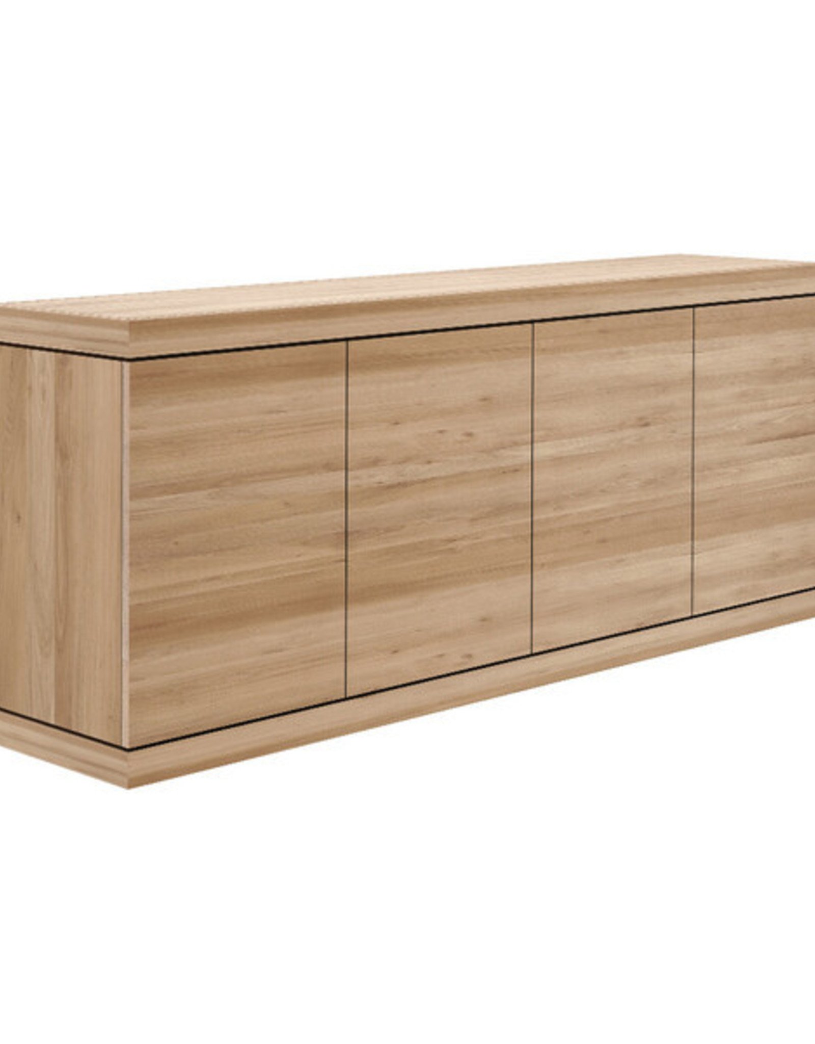 Oak Burger Sideboard - 4 Doors