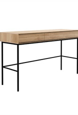 Oak Whitebird desk - 2 drawers - Varnished