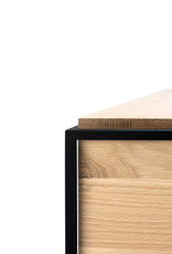 Oak Monolit Bedside Table