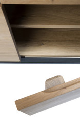 Oak Ligna Sideboard - 2 Doors/2 Drawers