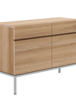 Oak Ligna Sideboard - 2 Doors/2 Drawers