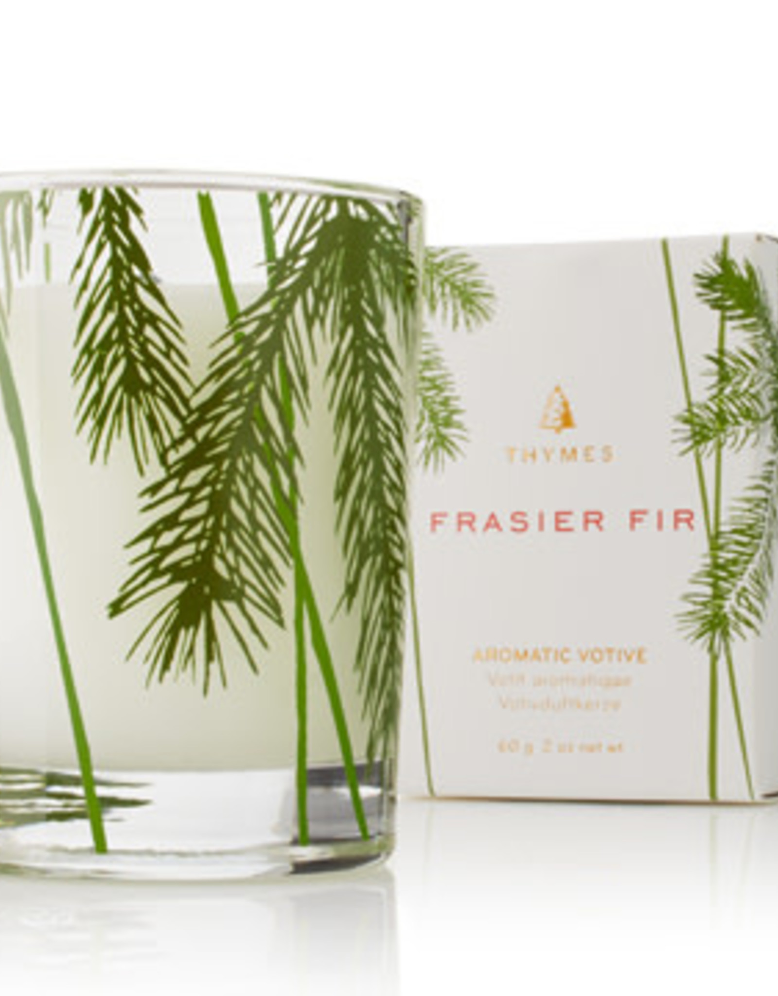 Frasier Fir Votive Candle, Pine Needle